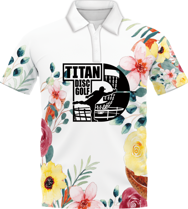 Titan Floral Polo