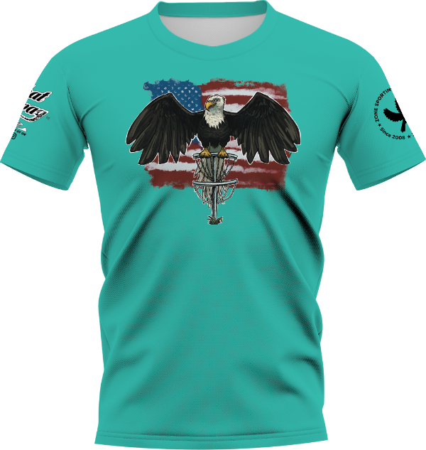 Phatswag Disc Golf Teal Jersey