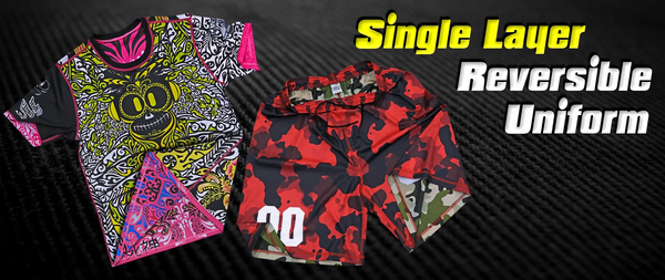 FULL SUBLIMATED SINGLE LAYER REVERSIBLE