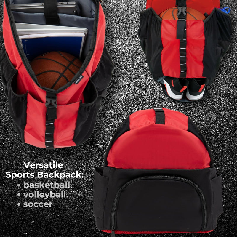 Basketball Bag - Large Basketball Backpack for Men & Women - Volleyball & Soccer