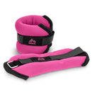 Wrist Weights 1 Lb Weighted Workout Gloves Set Strength Training Thum Pink