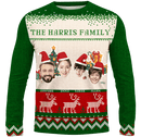Sweater | Merry & Matching | Poly-cotton fabric - Green