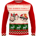 Sweater | Merry & Matching | Poly-cotton fabric - Red