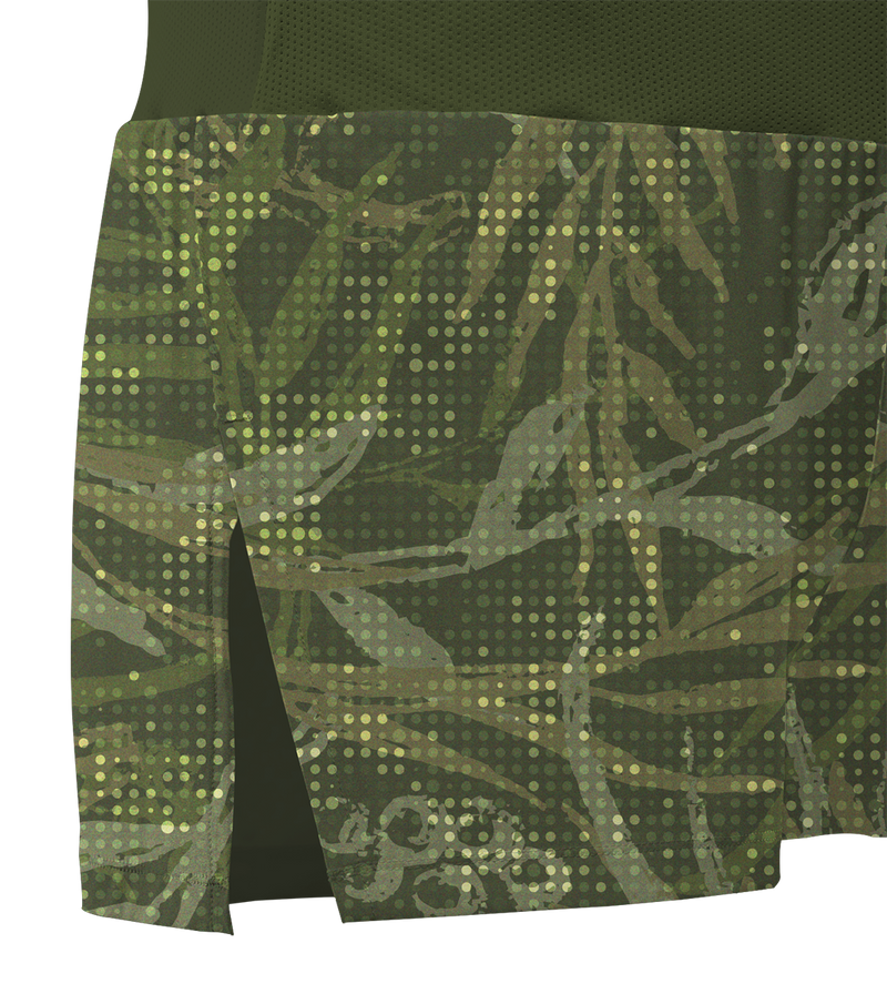 The Camo Hybrid Shorts
