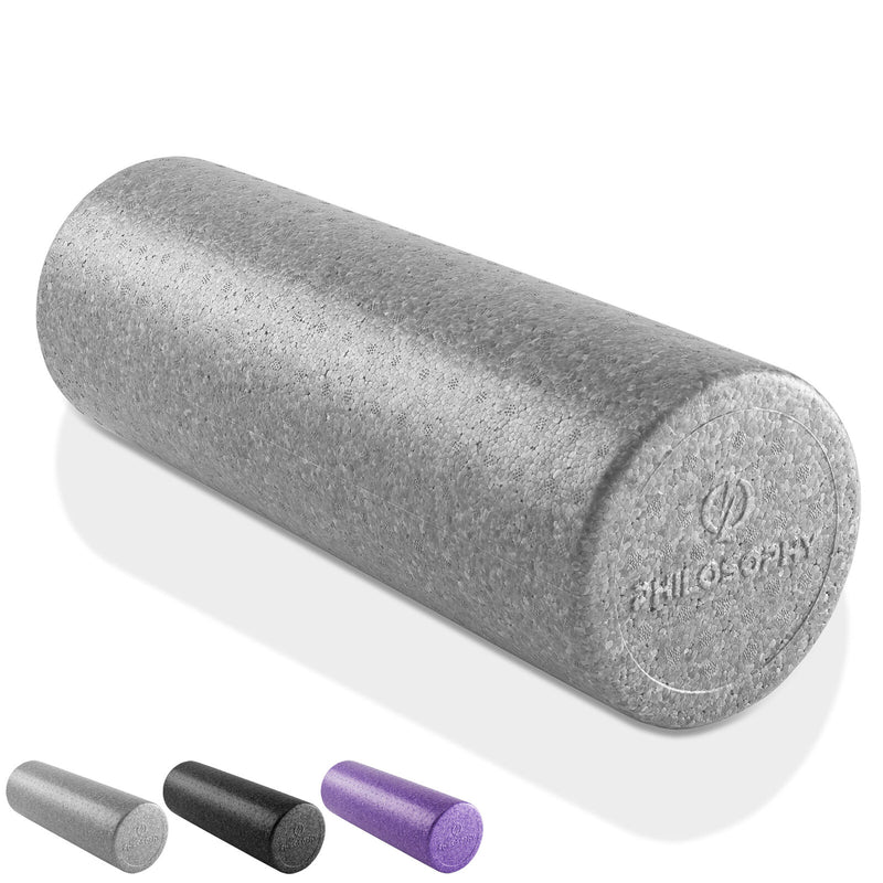 High-Density Foam Roller for Exercise Massage Muscle Recovery - Round