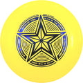 Ultimate Frisbee Disc 175G Glowing Flying Disc: 175 Gram Star Glow in the Dark Toy for Kids, Adults, Ultimate, Dogs