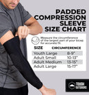 Padded Arm Sleeve - Padded Elbow Sleeve, Basketball Arm Sleeve - Volleyball Elbow Sleeve, Football Arm Pad