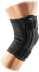 Knee Brace Support with Side Stays, Compression Knee Sleeve & Cross Straps for Patellar Tendon Support, Tendonitis, Arthritis Pain Relief, Recovery, Knee Brace for Men and Women