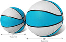 Regulation Size 9'' Swimming Pool Basketball, Waterproof, Blue (Size 6), for Ages 12+, 1 Piece