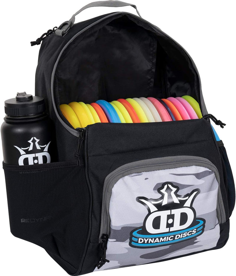 Cadet Disc Golf Backpack, Beginner Disc Golf Bag, Frisbee Golf Discs Set, Sports Bag, Lightweight & Durable, 17+ Disc Capacity