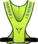 Reflective Running Vest, High Visibility Running Gear with Large Pocket