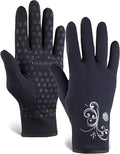 Womens Running Gloves - Touchscreen Gloves - Running Accessories for Women Winter - Hiking, Biking, Sports