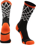 Elite Basketball Socks with Net Crew Length - Made in the USA