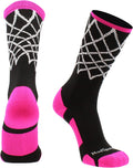 Elite Basketball Socks with Net Crew Length - Made in the USA