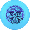 Ultimate Frisbee Disc 175G Glowing Flying Disc: 175 Gram Star Glow in the Dark Toy for Kids, Adults, Ultimate, Dogs