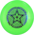 Ultimate Frisbee Disc 175G Glowing Flying Disc: 175 Gram Star Glow in the Dark Toy for Kids, Adults, Ultimate, Dogs