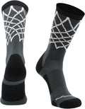 Elite Basketball Socks with Net Crew Length - Made in the USA