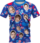 Jersey | Independence Day | Icy SuperFLEX fabric - Royal Blue