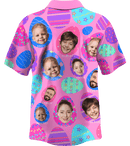 Collar Button Up | Easter Day | Icy SuperFLEX fabric - Candy Pink