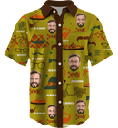 Collar Button Up | Father's Day | Icy SuperFLEX fabric - Olive Green
