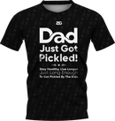 Pickleball | Dad Got Pickled - Black Design