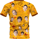 Jersey | Thanksgiving Day | Poly-Cotton fabric - Yellow