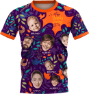 Jersey | Thanksgiving Day | Poly-Cotton fabric - Purple