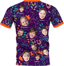 Jersey | Thanksgiving Day | Poly-Cotton fabric - Purple