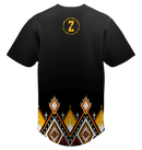 Disc Golf  | Alexis Chaparro The Tribal Geo Baseball Jersey