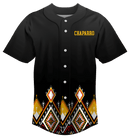 Disc Golf  | Alexis Chaparro The Tribal Geo Baseball Jersey