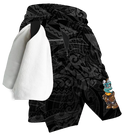 Blue Monkey Black Spirit Shorts