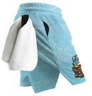 Blue Monkey Spirit Shorts