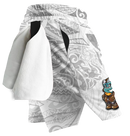 Blue Monkey White Spirit Shorts