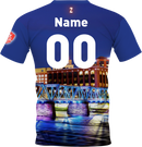 Zig Zag Blue Bridge Ultimate | Jersey - SuperFly X fabric