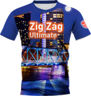 Zig Zag Blue Bridge Ultimate | Jersey - SuperFly X fabric