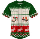 Baseball Button Up | Merry & Matching | Poly-cotton fabric - Green