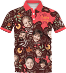 Polo | Thanksgiving Day | Poly-Cotton fabric - Brown