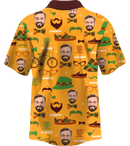 Collar Button Up | Father's Day | Icy SuperFLEX fabric - Yellow