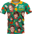 Jersey | Thanksgiving Day | Poly-Cotton fabric - Green