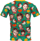 Jersey | Thanksgiving Day | Poly-Cotton fabric - Green