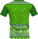 Jersey | FestiveFam | Poly-Cotton fabric - Green