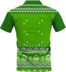 Polo | FestiveFam | Poly-Cotton fabric - Green
