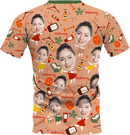 Jersey | Mother's Day | Icy SuperFLEX fabric - Peach Cocoa