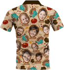 Polo | Thanksgiving Day | Poly-Cotton fabric - Light Brown