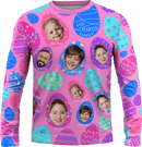 Sweater | Easter Day | Poly-cotton fabric - Candy Pink