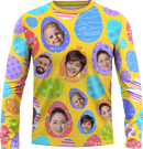 Sweater | Easter Day | Poly-cotton fabric - Yellow