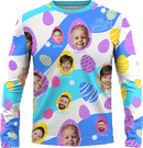 Sweater | Easter Day | Poly-cotton fabric - Cotton White
