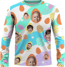 Sweater | Easter Day | Poly-cotton fabric - Mint White