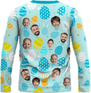 Sweater | Easter Day | Poly-cotton fabric - Baby Blue
