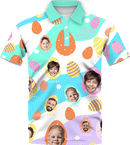 Polo | Easter Day | Icy SuperFLEX fabric - Mint White